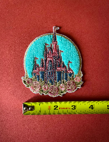 HAPPILY EVER AFTER CASTLE PATCH (4 SIZES AVAILABLE)