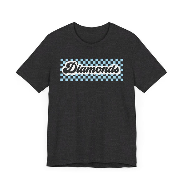 Diamonds Checker Unisex Jersey Short Sleeve Tee