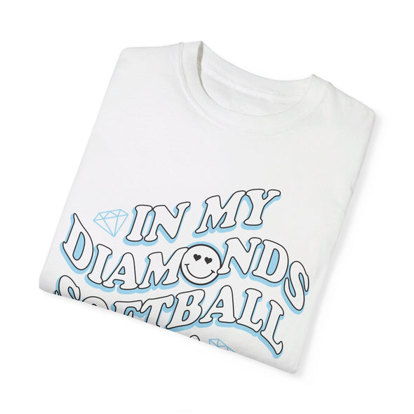 Diamonds Wavy Garment-Dyed T-shirt (unisex)