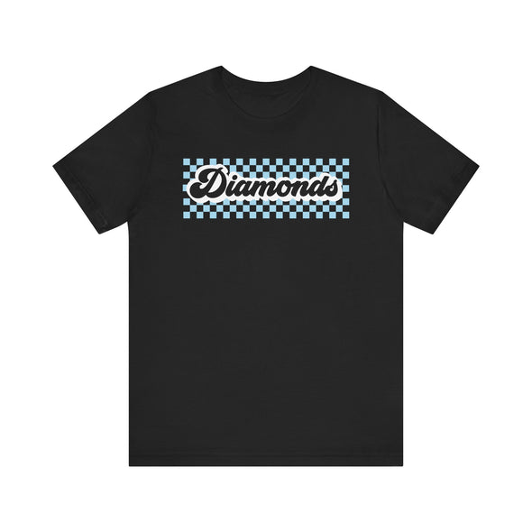 Diamonds Checker Unisex Jersey Short Sleeve Tee