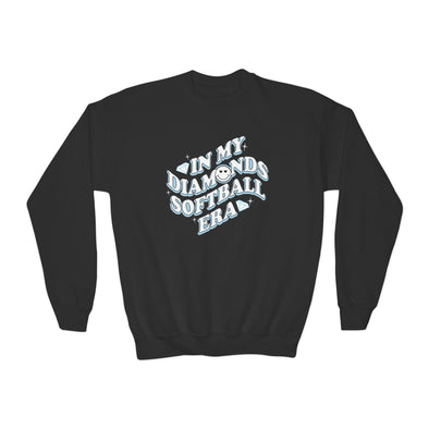 Diamonds Wavy Youth Crewneck Sweatshirt