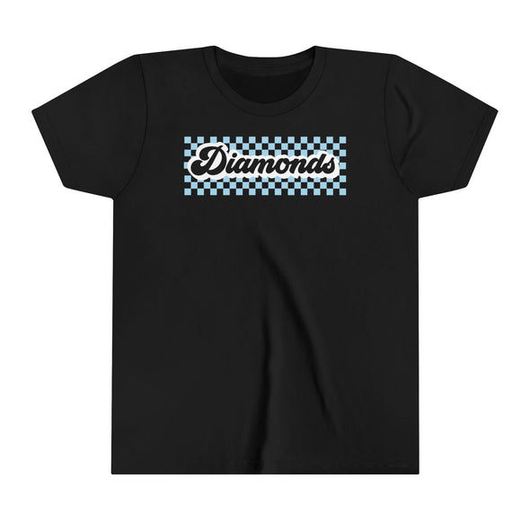 Diamonds Checker Youth Short Sleeve Tee