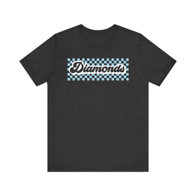 Diamonds Checker Unisex Jersey Short Sleeve Tee