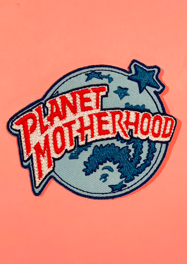 Planet Motherhood Iron on patch