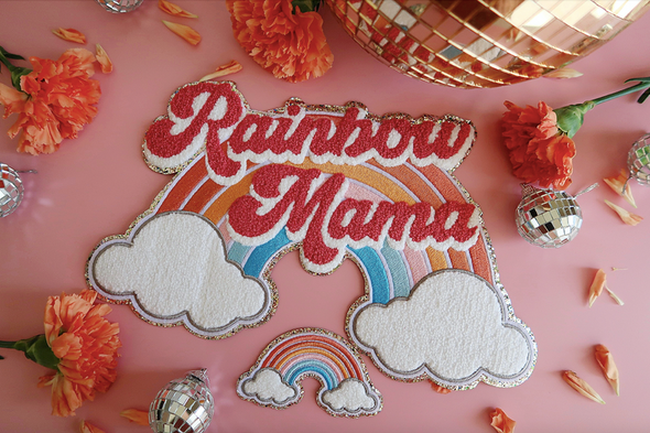 rainbow mama patch